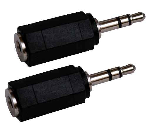 3m audio kabel - 3,5 mm stereo priključak / 2 x 6,3 mm mono priključak