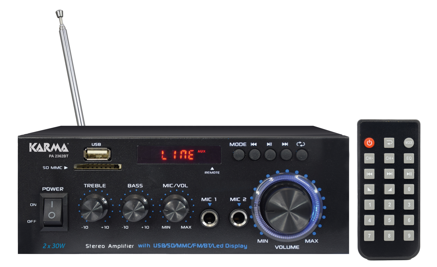 2 x 30W stereo pojačala