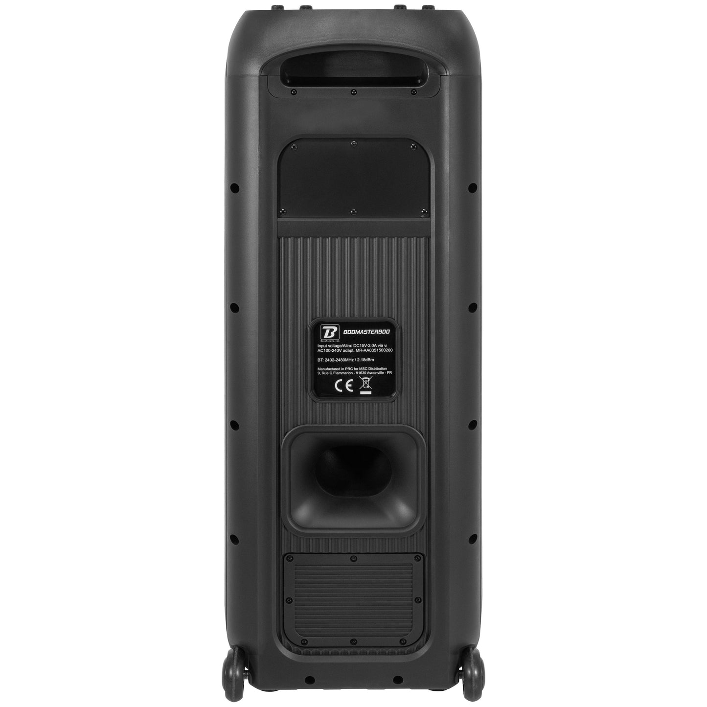 BoomTone DJ - 900W PRIJENOSNI ZVUČNIK - BLUETOOTH/USB/AUX - TWS + MIKROFON