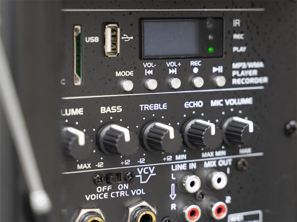 IBIZA SOUND - PORT15UHF-BT - 15" 800W PRIJENOSNI ZVUČNIK - RADIO/BLUETOOTH/USB/SD/AUX