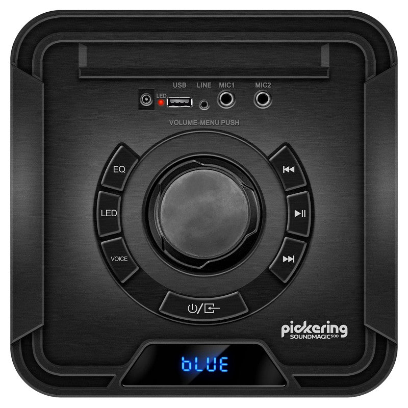 PICKERING - 500W AKTIVAN ZVUČNIK - RADIO/BLUETOOTH/USB/AUX + MIKROFON + DALJINSKI