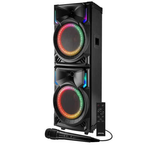 PICKERING - 500W AKTIVAN ZVUČNIK - RADIO/BLUETOOTH/USB/AUX + MIKROFON + DALJINSKI