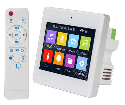 KARMA - ZIDNO POJAČALO SA ZASLONOM NA DODIR - RADIO/BLUETOOTH- 4X30W