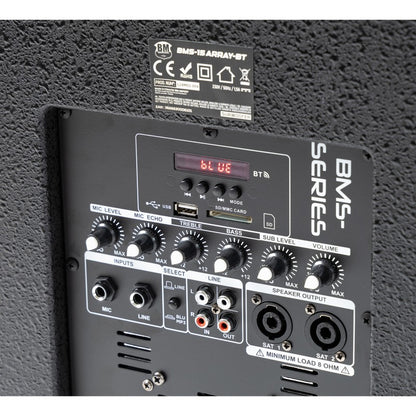 BM SONIC - 1200W KOMPLET - BLUETOOTH/USB/SD/AUX