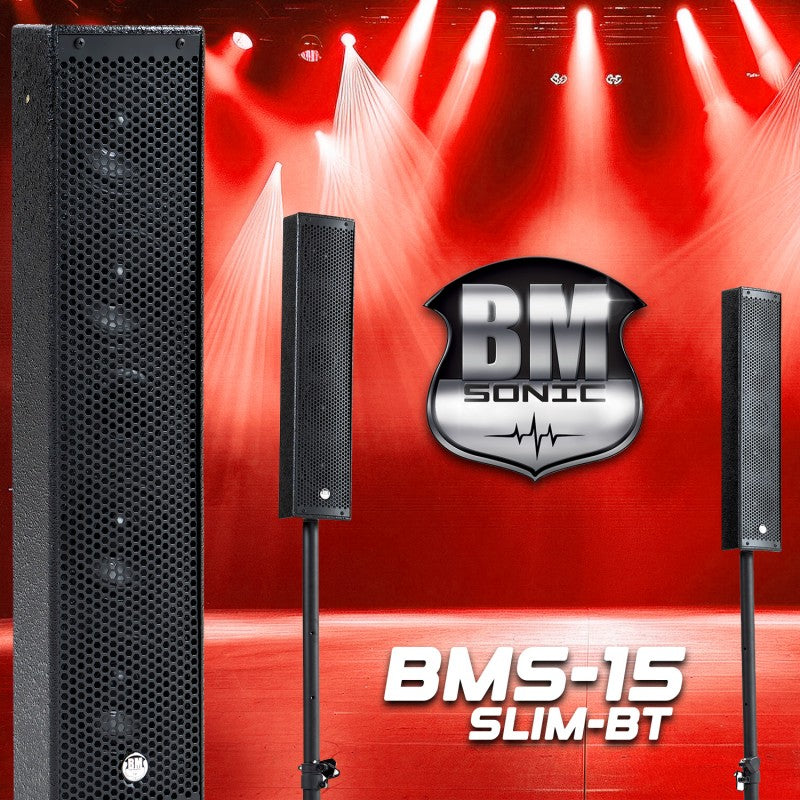 BM SONIC - 1200W KOMPLET + MIKROFON - BLUETOOTH/USB/SD/AUX