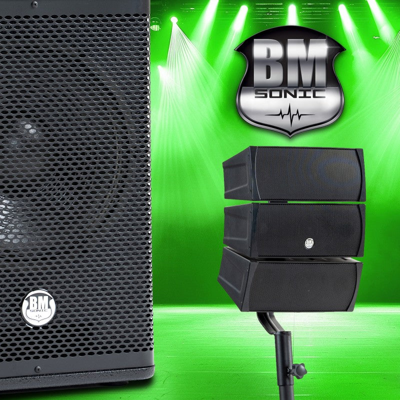 BM SONIC - 1000W KOMPLET - BLUETOOTH/USB/SD/AUX + MIKROFON + USB