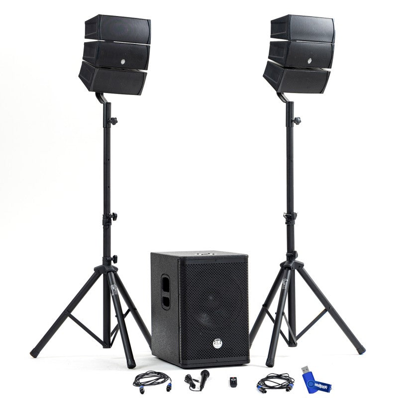 BM SONIC - 1000W KOMPLET - BLUETOOTH/USB/SD/AUX + MIKROFON + USB