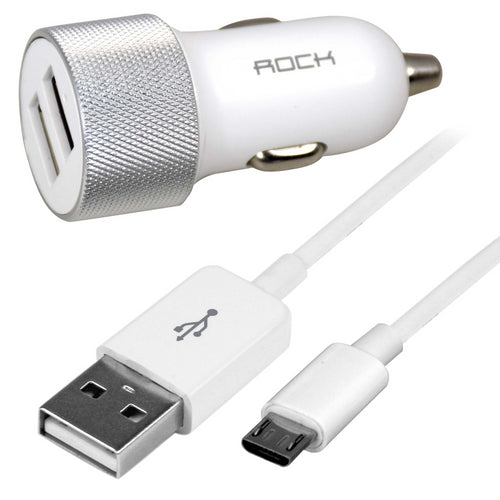 Punjač za automobil s mikro USB kabelom