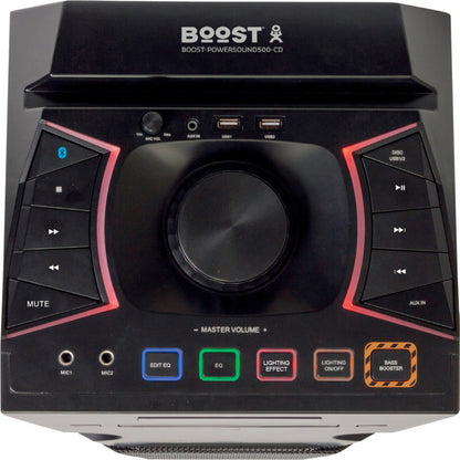 BOOST - AKTIVAN ZVUČNIK 500W - RADIO/BLUETOOTH/USB/SD/CD