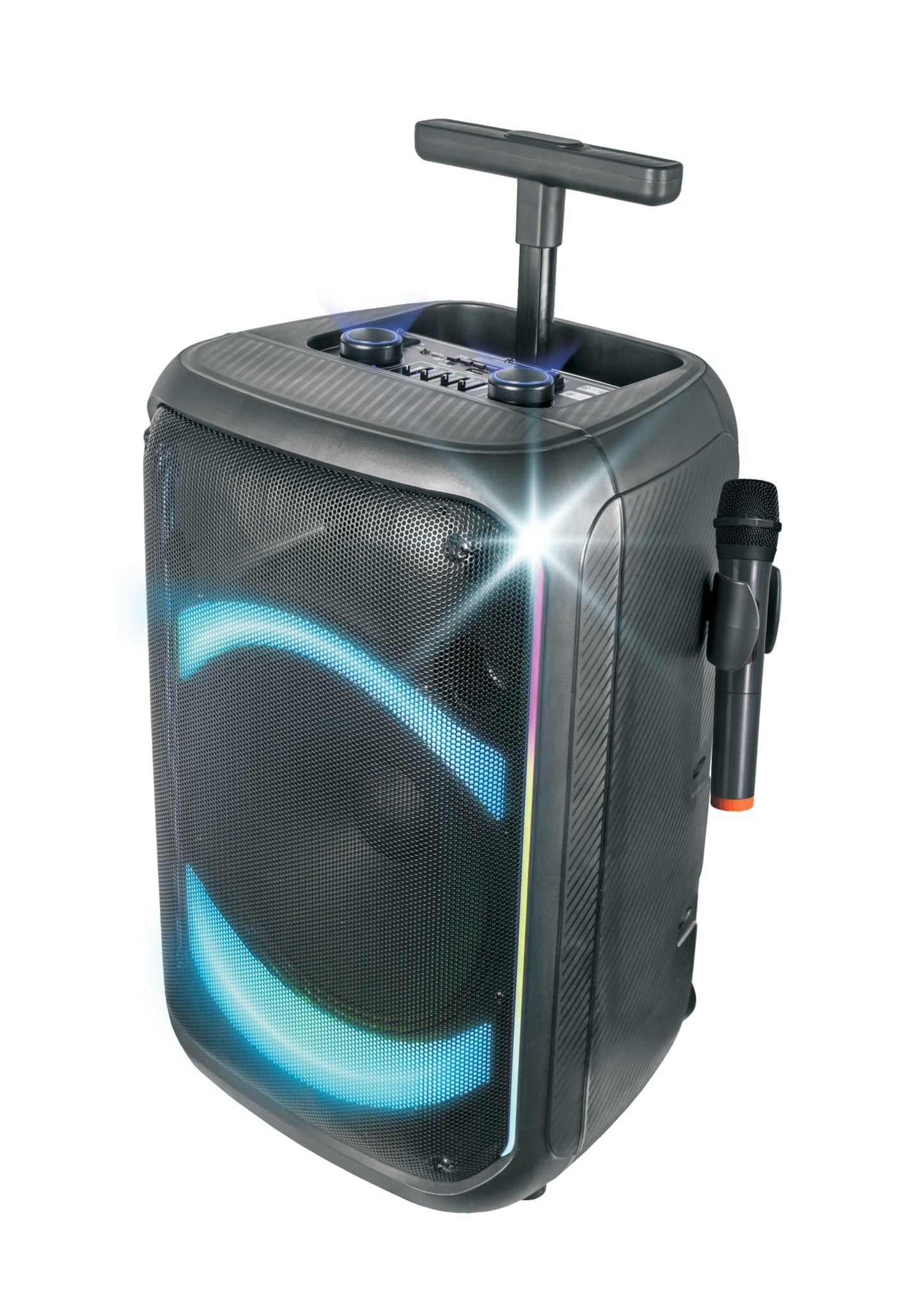 KARMA - AKTIVAN PRIJENOSNI ZVUČNIK - RADIO/BLUETOOTH/USB + DVA MIKROFONA