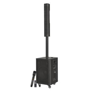 GLEMM - STUPNI AKTIVAN ZVUČNIK - BLUETOOTH/USB/AUX + BEŽIČNI MIKROFON