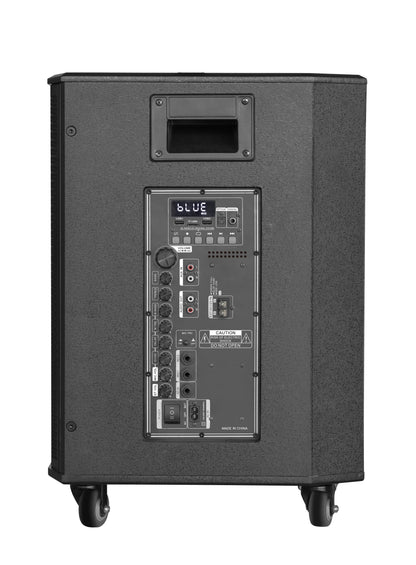 GLEMM - STUPNI BATERIJSKI AKTIVAN ZVUČNIK - RADIO/BLUETOOTH/USB/AUX + BEŽIČNI MIKROFON