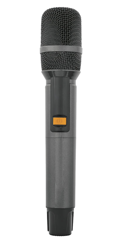 GLEMM - STUPNI BATERIJSKI AKTIVAN ZVUČNIK - RADIO/BLUETOOTH/USB/AUX + BEŽIČNI MIKROFON