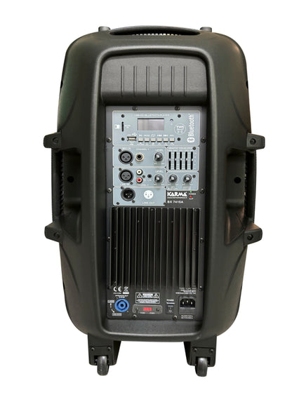 KARMA - 15" AKTIVAN ZVUČNIK 900W + STALAK - BLUETOOTH/USB/SD/AUX