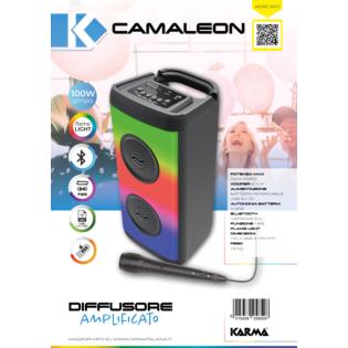 KARMA - 100W PRIJENOSNI ZVUČNIK +BLUETOOTH/AUX/SD