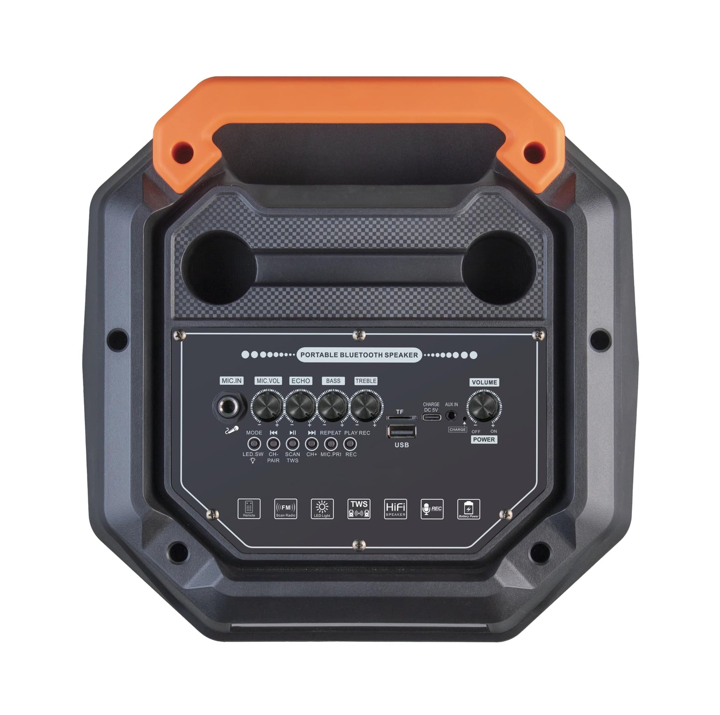 KARMA - 250W PRIJENOSNI ZVUČNIK - RADIO/BLUETOOTH/USB/SD/AUX + BEŽIČNI MIKROFON