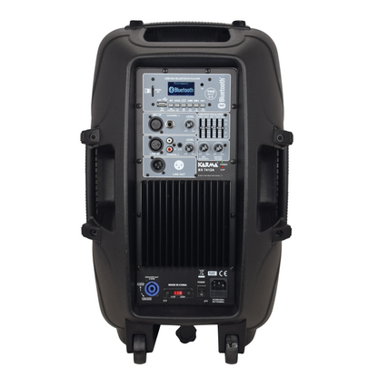 KARMA - 12" 1600W/800W RMS KOMPLET - BLUETOOTH/USB/SD/AUX + STALCI + KABLOVI